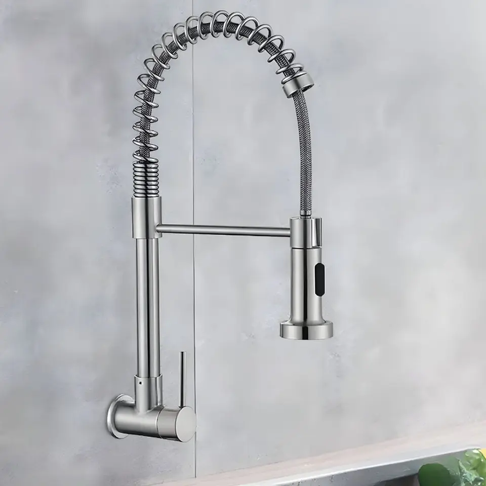 Llave Ganso Satinado Acero Inoxidable 2