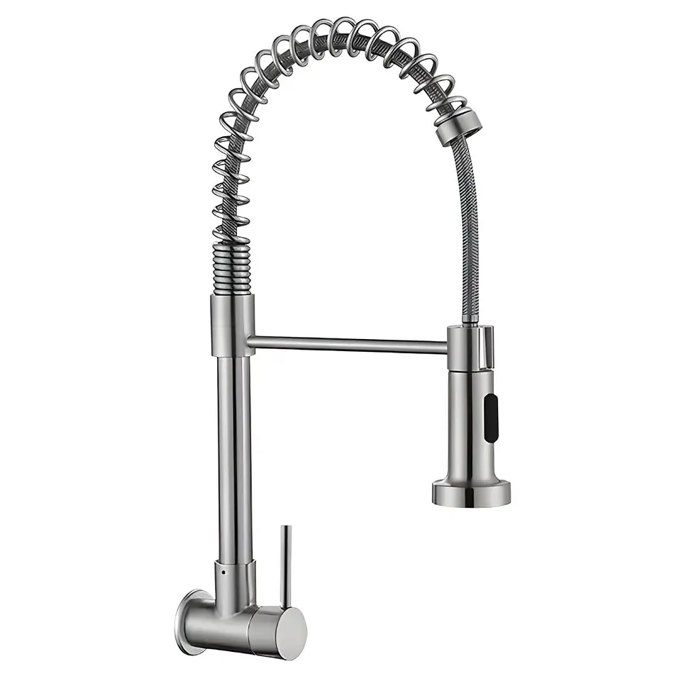 Llave Ganso Satinado Acero Inoxidable 1