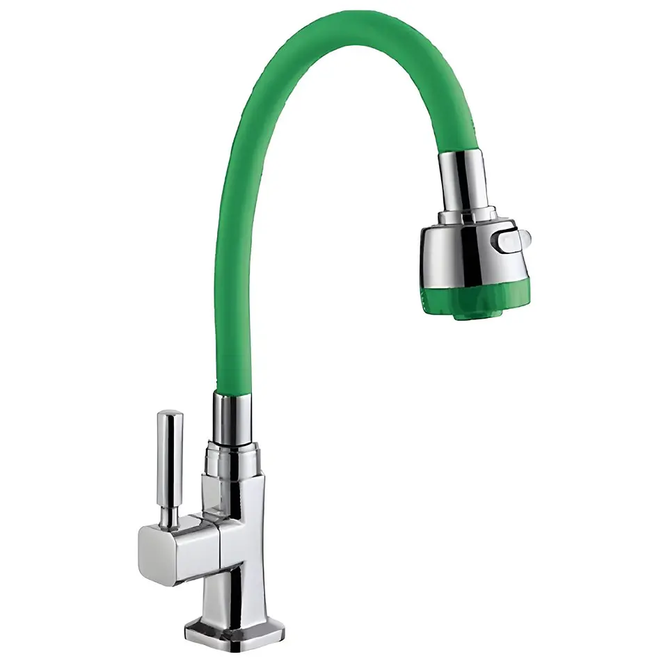 Llave Ganso de Cocina Verde  1