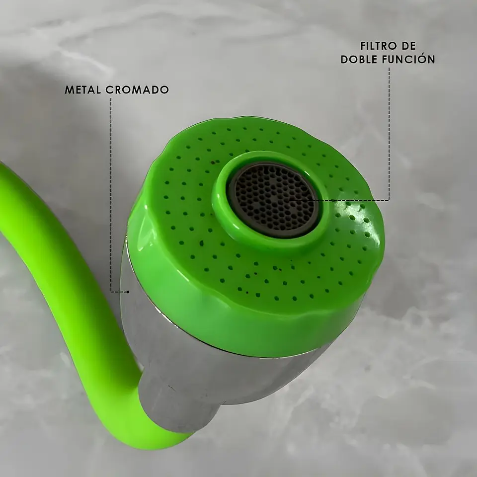 Llave Ganso de Cocina Verde  3