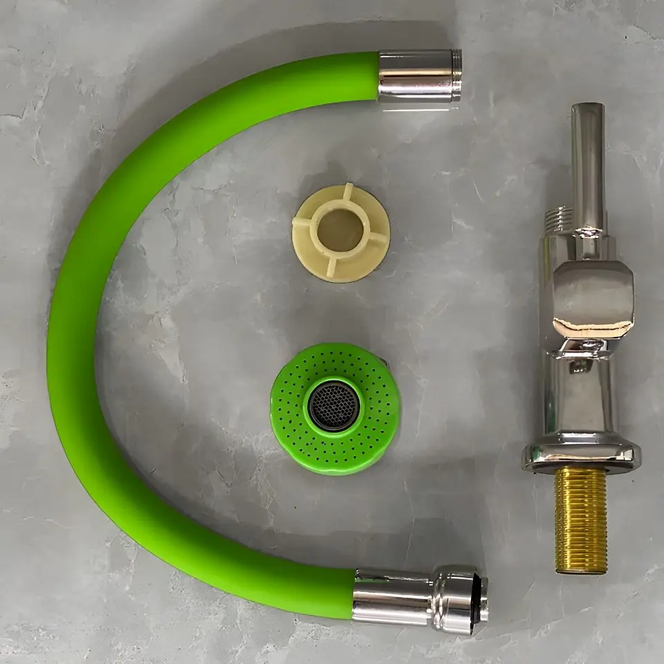 Llave Ganso de Cocina Verde  4