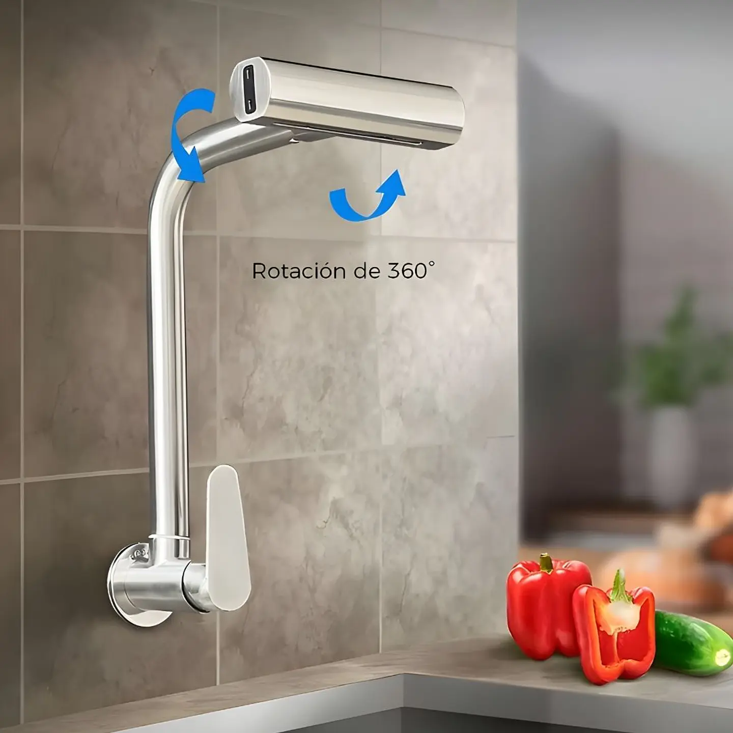  Llave Ganso Moderno Plomo 3