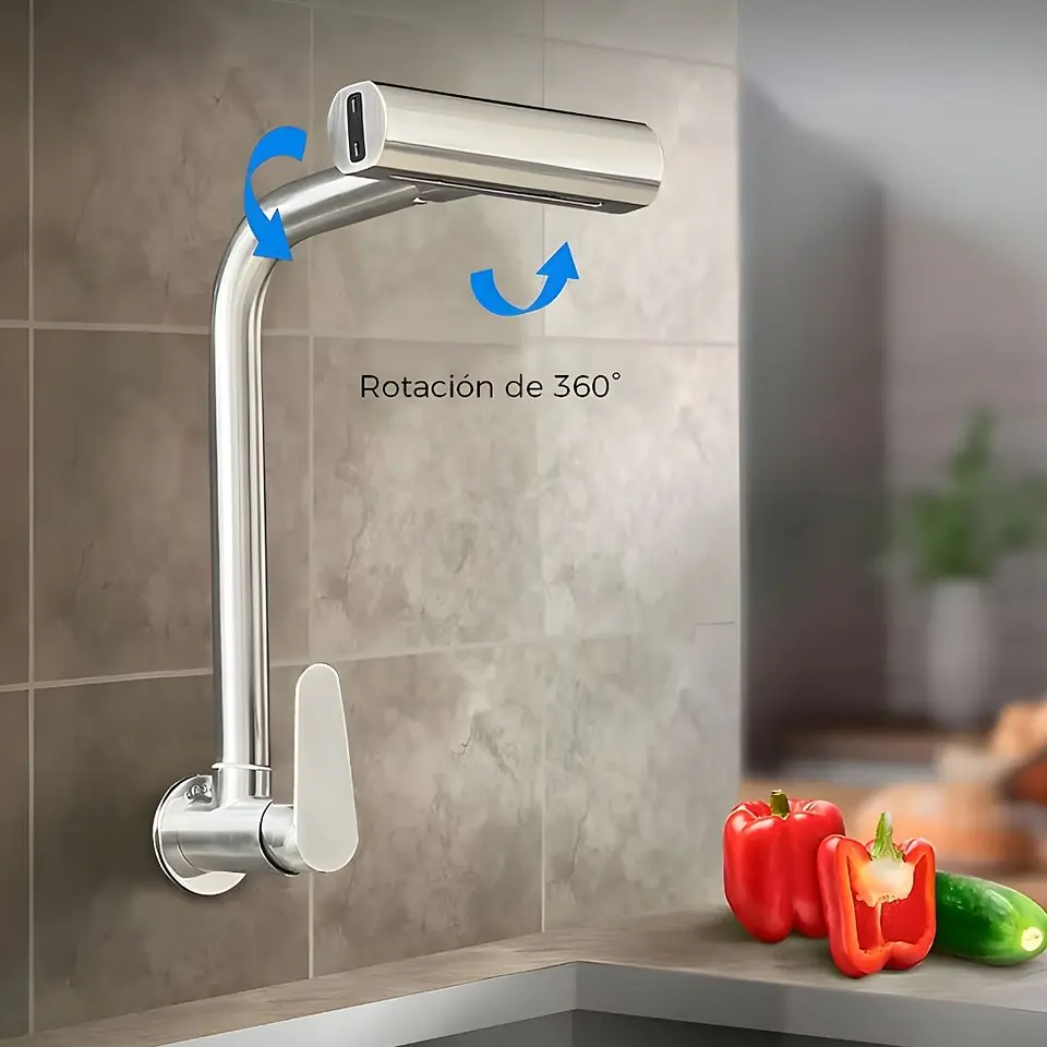  Llave Ganso Moderno Plomo 3