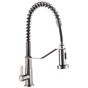 Llave Ganso Acero Satinado