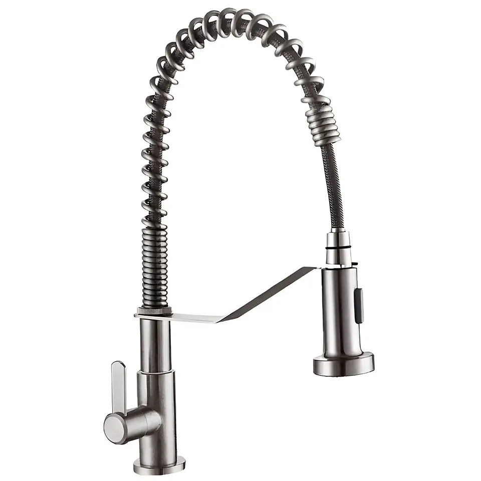 Llave Ganso Acero Satinado 1