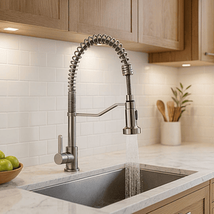 Llave Ganso Acero Satinado