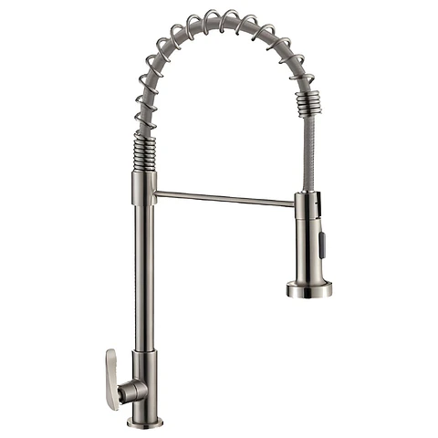 Llave Ganso Elegante Acero Satinado - LC304-1082