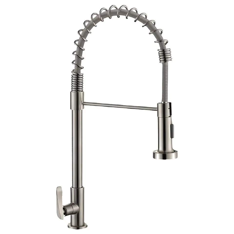 Llave Ganso Elegante Acero Satinado - LC304-1082 1