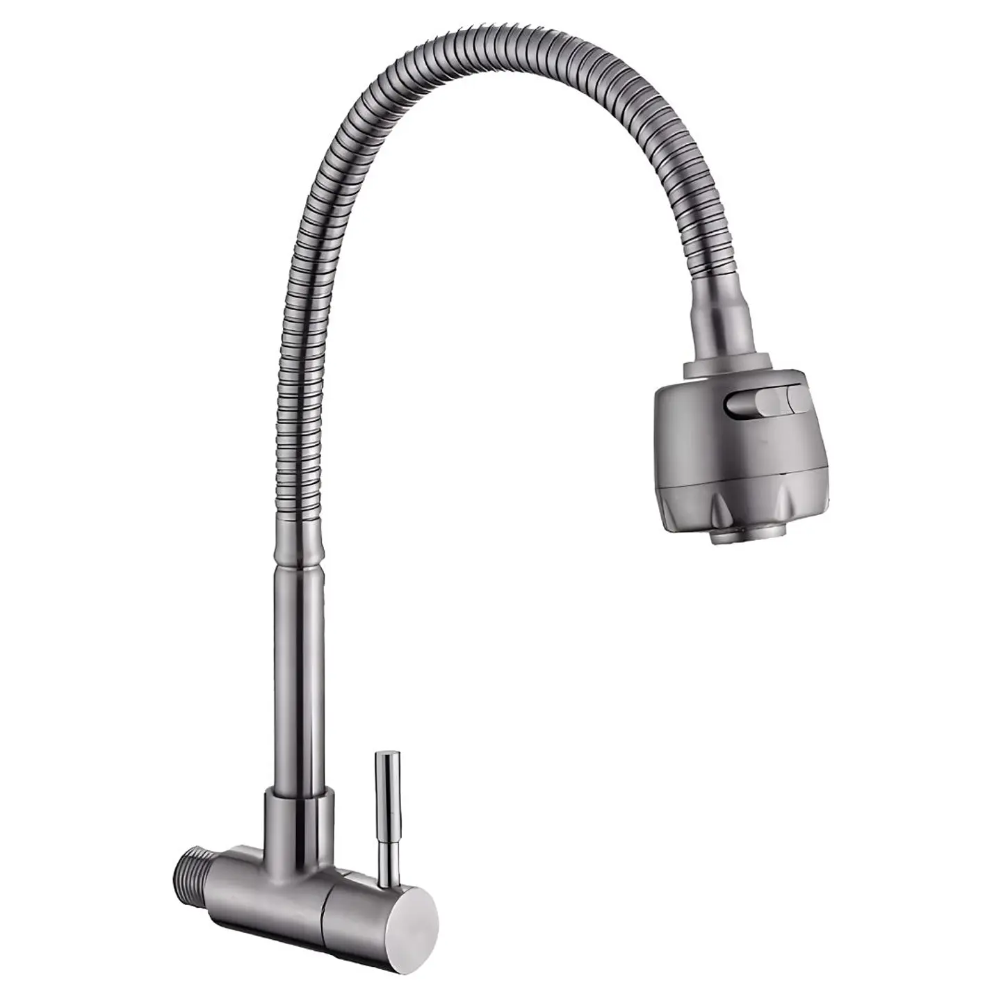 Llave Ganso Mate Acero Inoxidable  1
