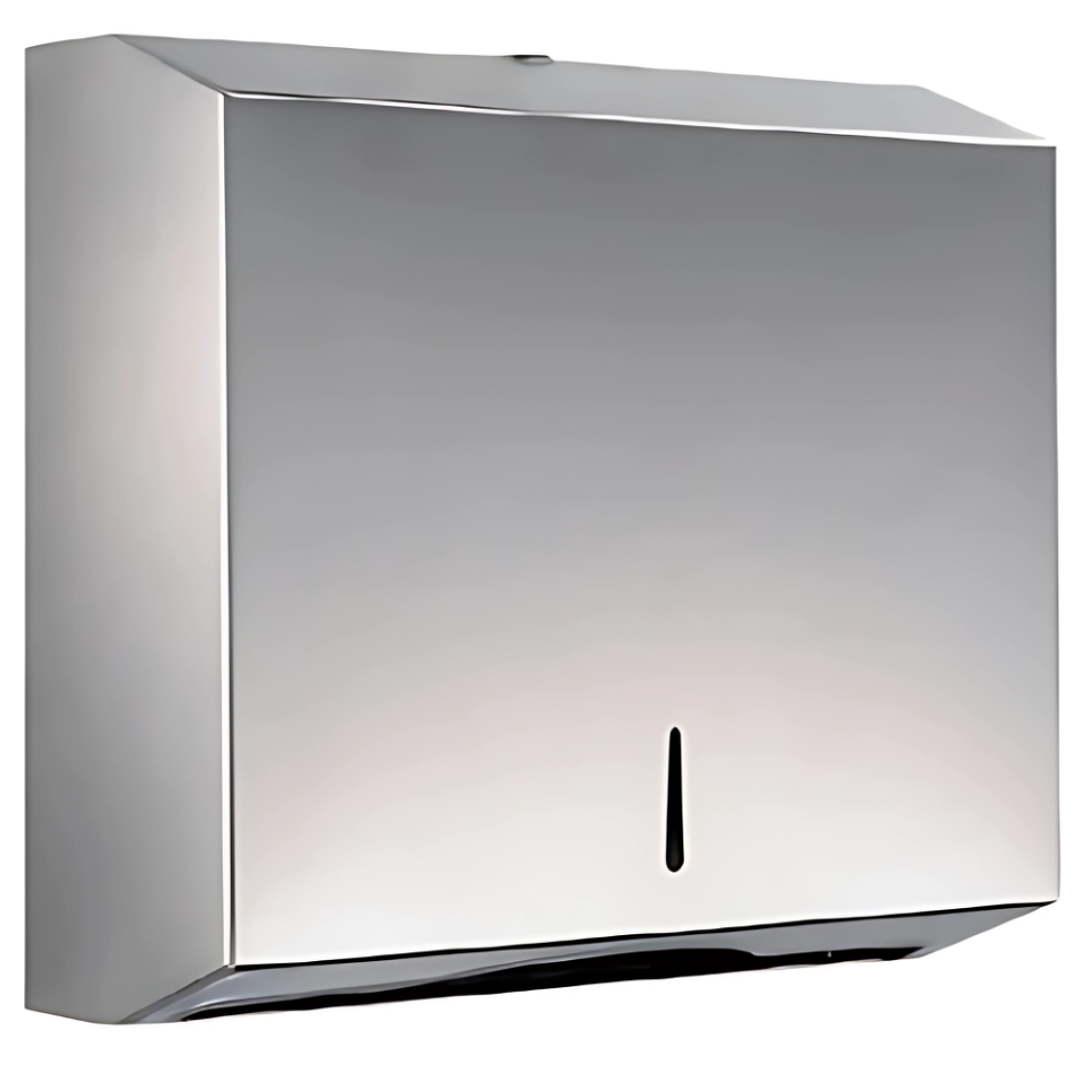 Combo Dispensador Acero + 5 Toalla Interfoliada Ariess 2