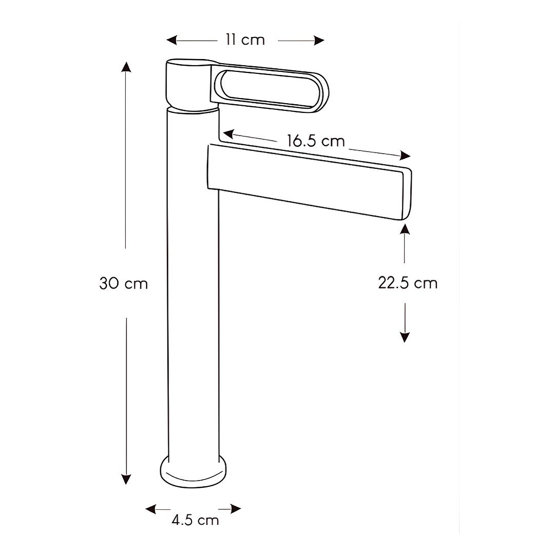 Llave Alta de Agua Fría- L3019A 4