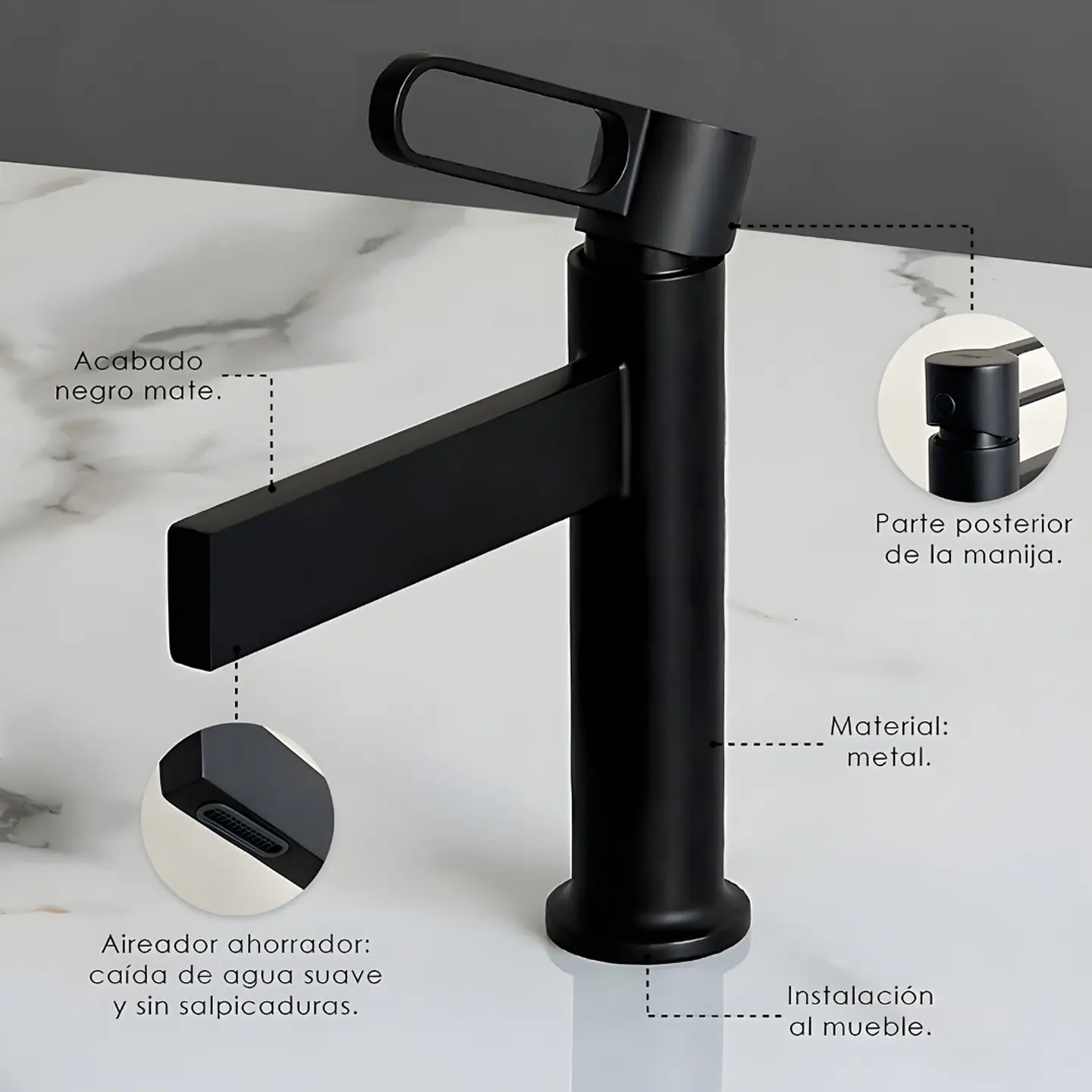 Llave Negro de Agua Fría  - L301901 3