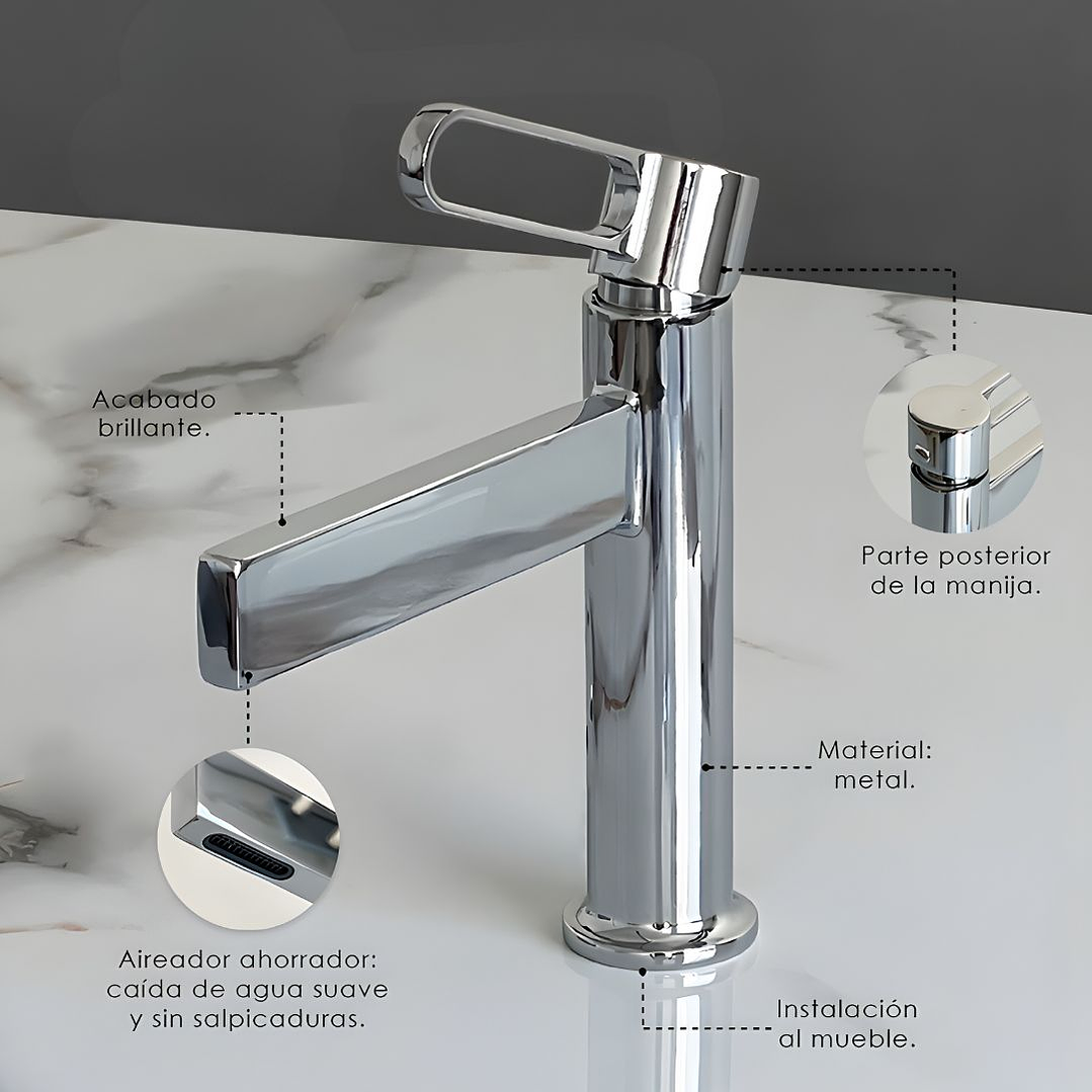 Llave de Agua Fría Cromada - L3019 3