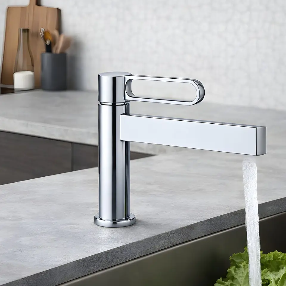 Llave de Agua Fría Cromada - L3019 2