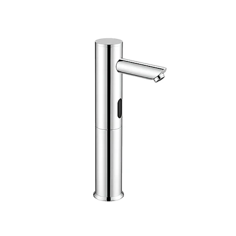 Grifería Cuello Elevado Electrónica con Sensor para Lavabo