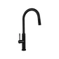 Mezcladora Negra para Cocina Monocomando Cuello Ganso - Miniatura 1