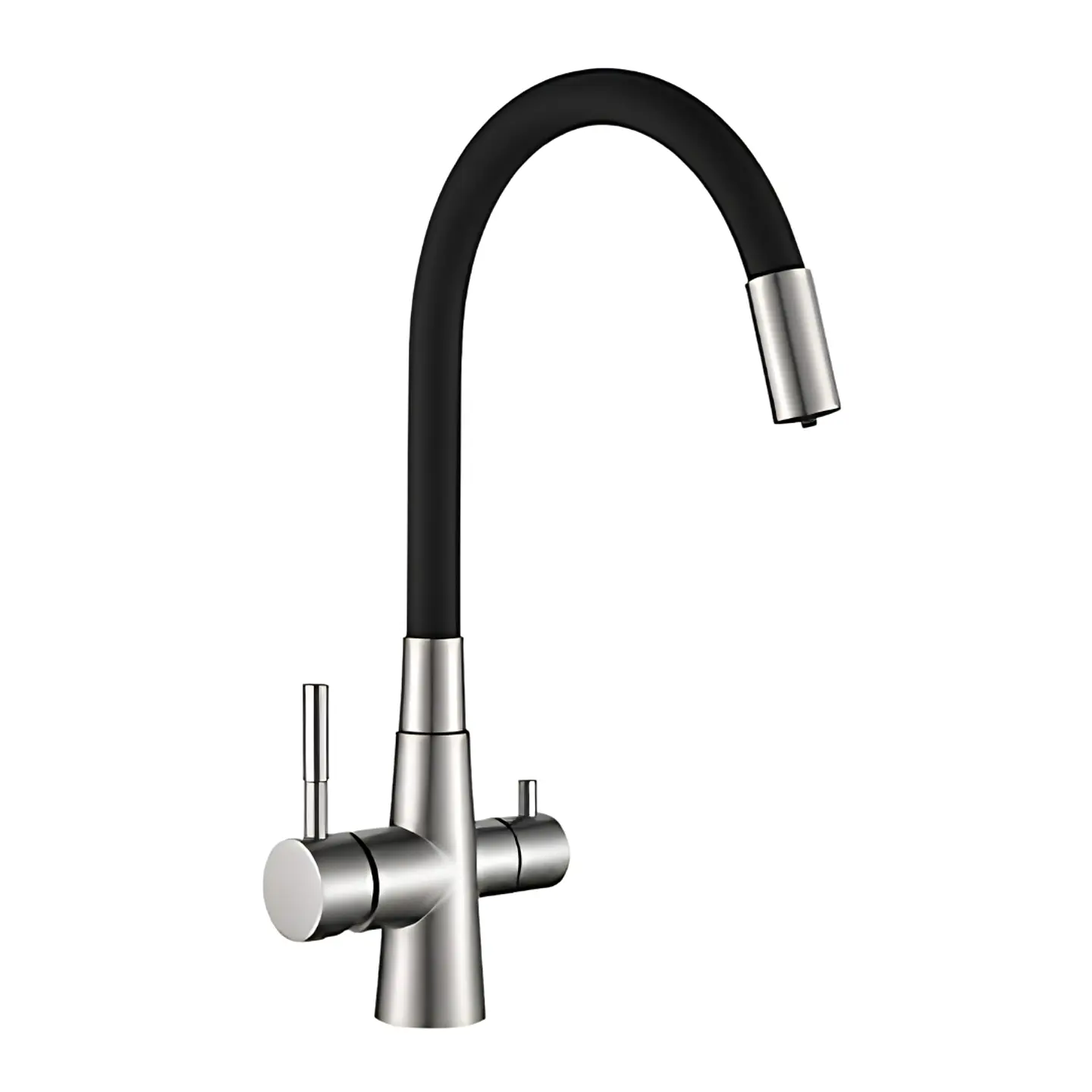 Mezcladora para Cocina Monocomando Cuello Ganso 1