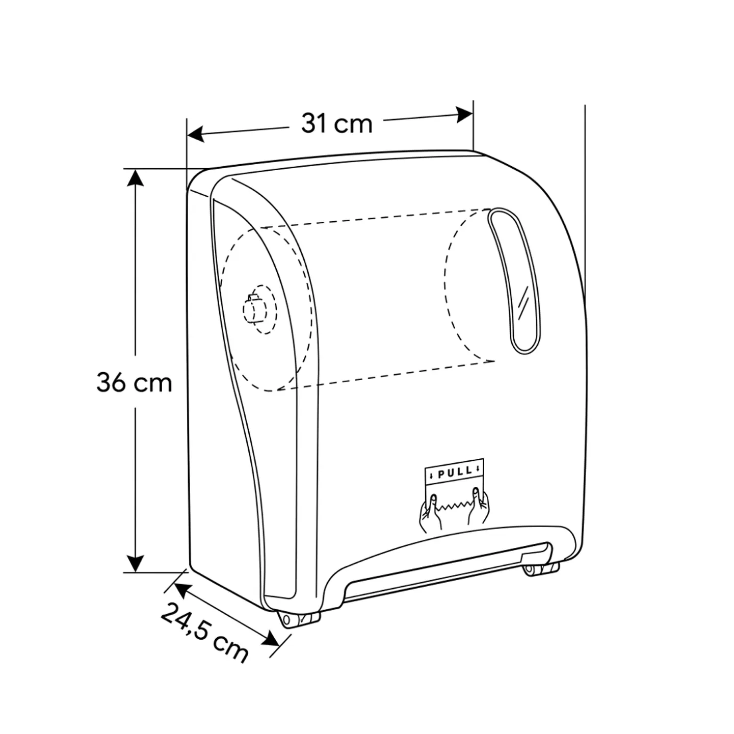 Dispensador de papel toalla 3
