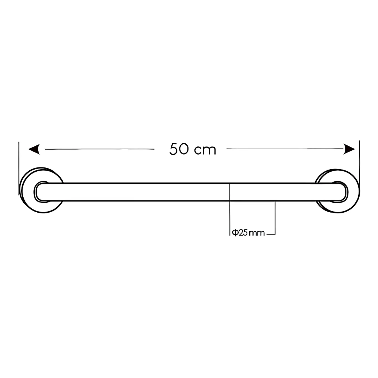 Barra de Seguridad 50 cm 3