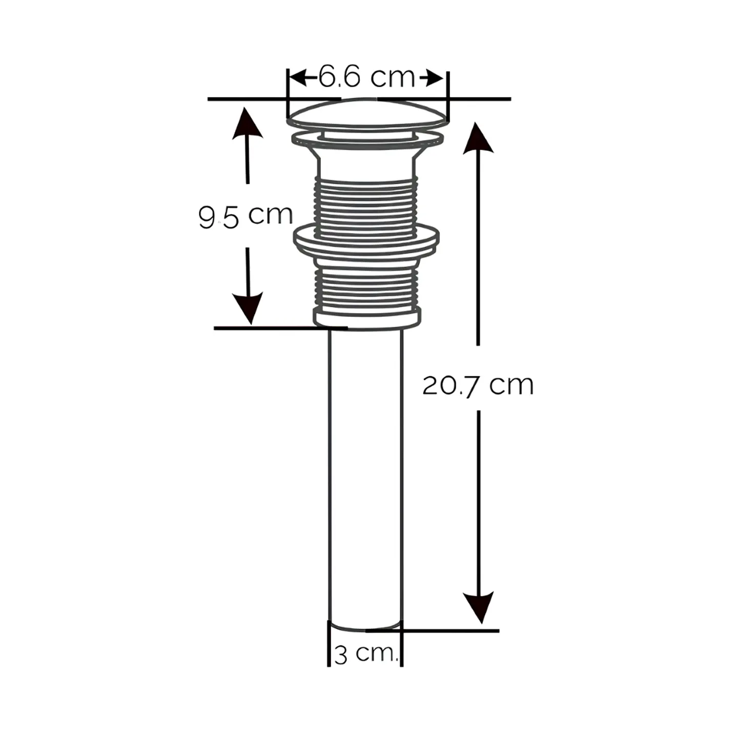 lavamanos Rectangular de Acero Inoxidable Plomo 6