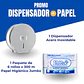 Combo Dispensador Acero Inoxidable + 6 Rollos Ellia 300 m - Miniatura 1