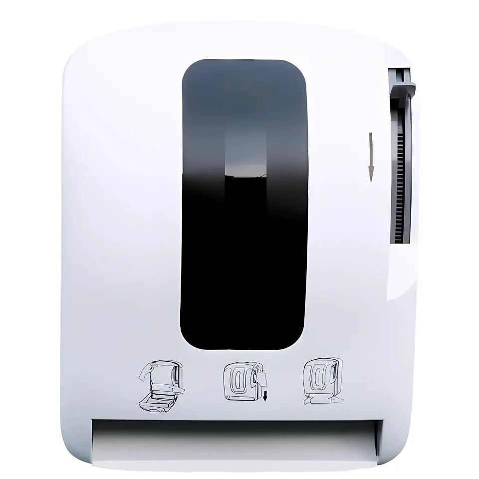 Dispensador de Papel Toalla Jumbo con Palanca 1