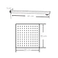 Set Monocomando para Ducha de Acero Inoxidable - Miniatura 4