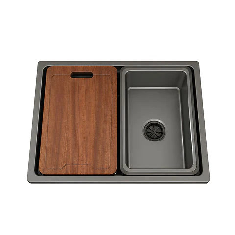 Lavadero de Cocina de Acero Inoxidable Plomo