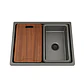 Lavadero de Cocina de Acero Inoxidable Plomo - Miniatura 1