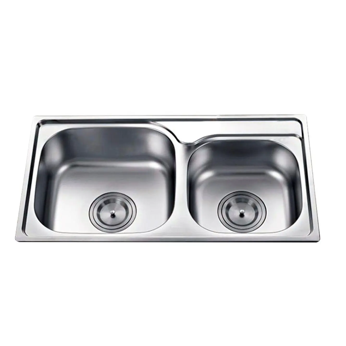 Lavadero de Cocina de Acero Inoxidable de Empotrar con Poza Profunda 1