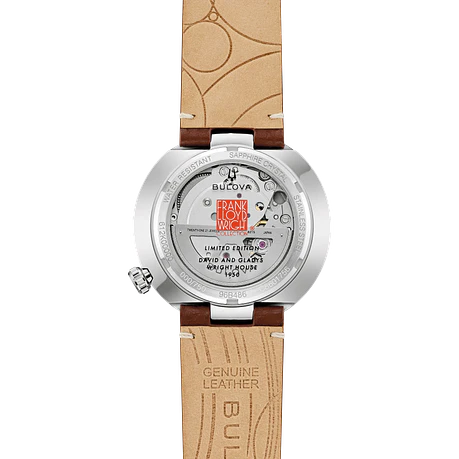 [Encargo]  Bulova Automático Frank Lloyd Wright David and Gladys Wright  3