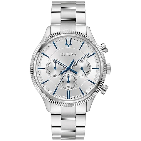 [Encargo] Bulova Clásico de Cuarzo con Cronógrafo y Diamantes