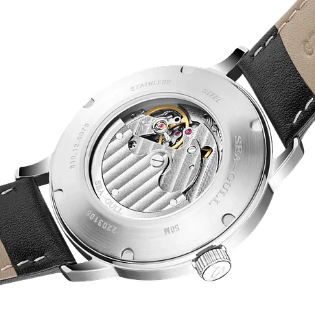 [Encargo] Seagull Reloj Mecánico Automático Delgado de 40 mm con Subesfera 5