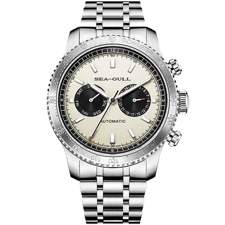 [Encargo] Reloj Sea-Gull Ojo de Panda GMT 1