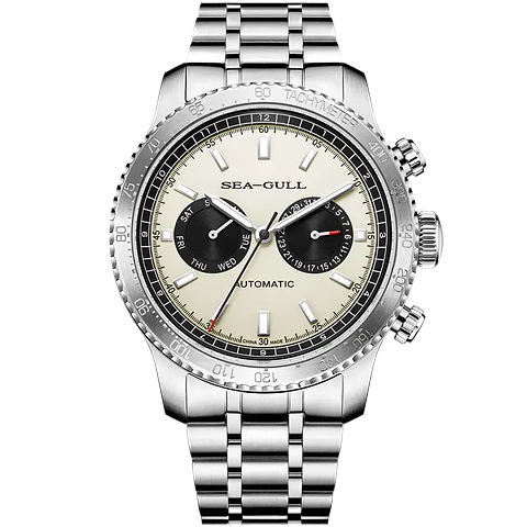 [Encargo] Reloj Sea-Gull Ojo de Panda GMT
