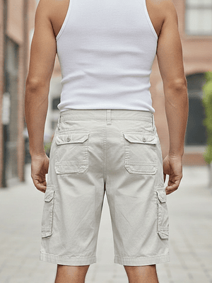 Bermuda Cargo Tela Tafeta