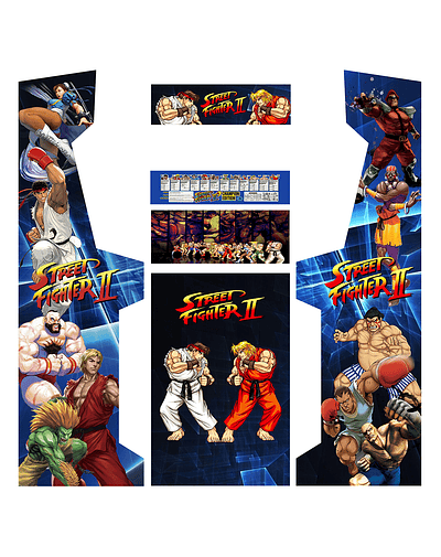 Vinil Premium - Street Fighter II