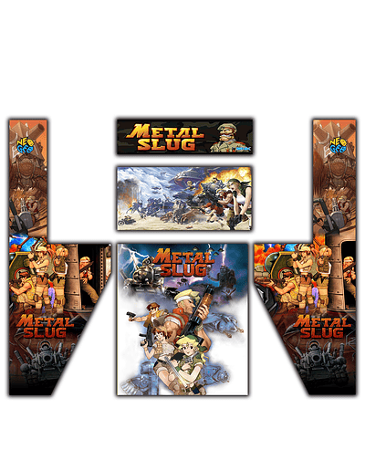 Vinil Wallcade - Metal Slug