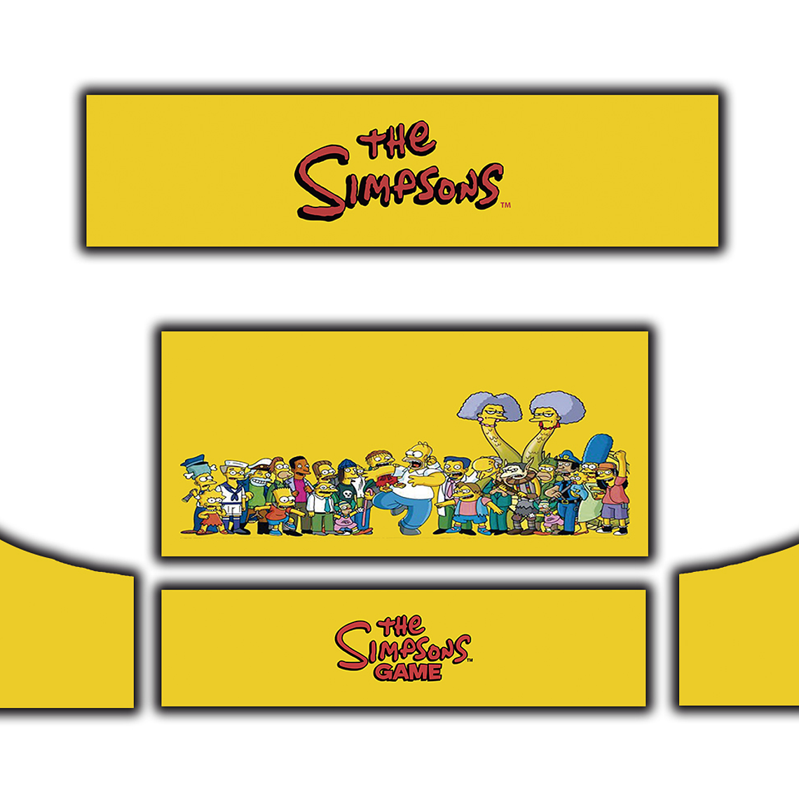 Arcade Bartop - Simpsons 3