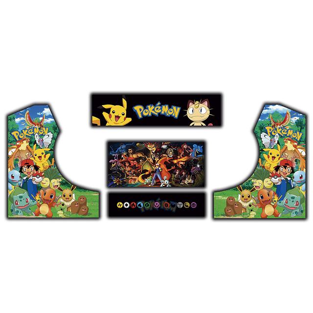 Vinil Bartop - Pokemon 3