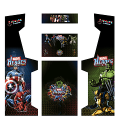Vinil Premium - Marvel Heroes