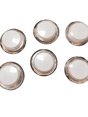 Botões Iluminados Led 28mm - Branco