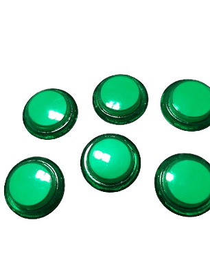 Botões Iluminados Led 28mm - Verde