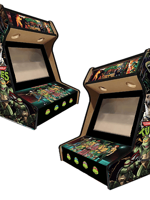 Arcade Bartop - Tartarugas Ninja