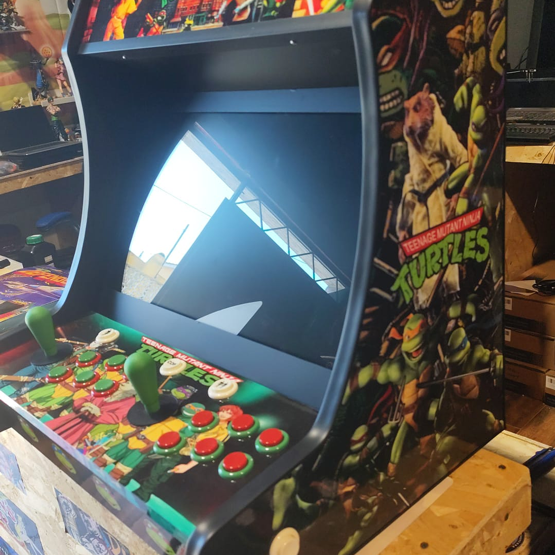 Arcade Bartop - Tartarugas Ninja 3