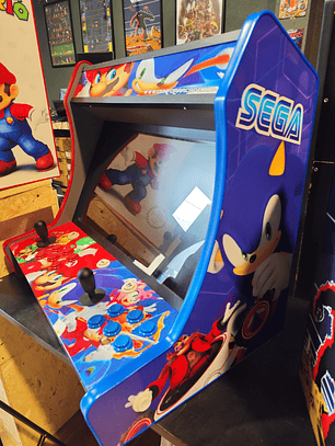 Arcade Bartop - Mario Vs Sonic