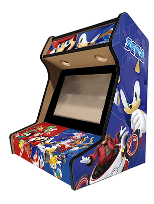 Arcade Bartop - Mario Vs Sonic