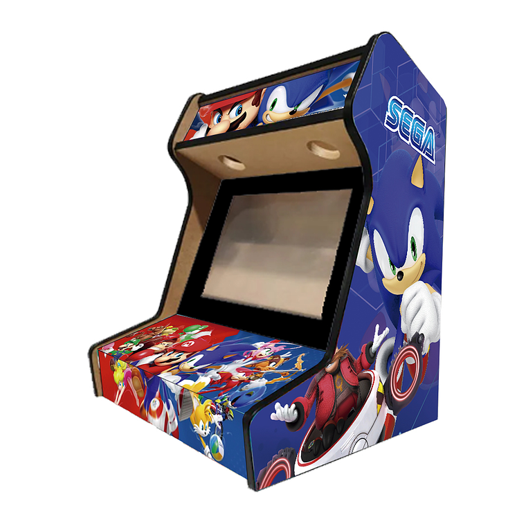 Arcade Bartop - Mario Vs Sonic 1
