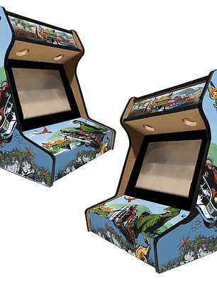 Arcade Bartop - Cadillacs and Dinosaurs