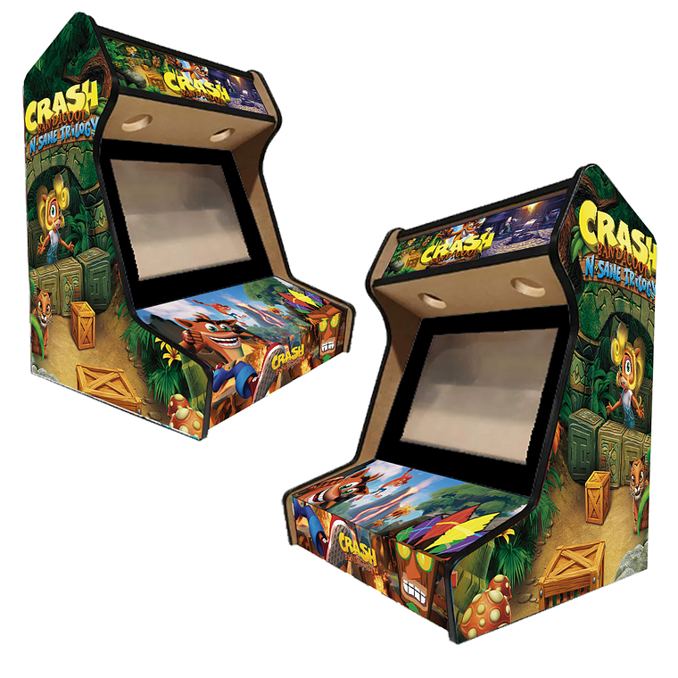 Arcade Bartop - Crash Bandicoot 2